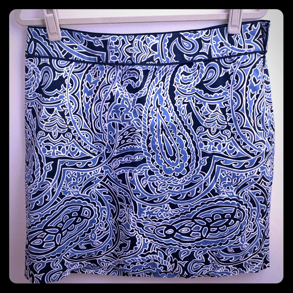Vineyard Vines Paisley Skirt- 10
